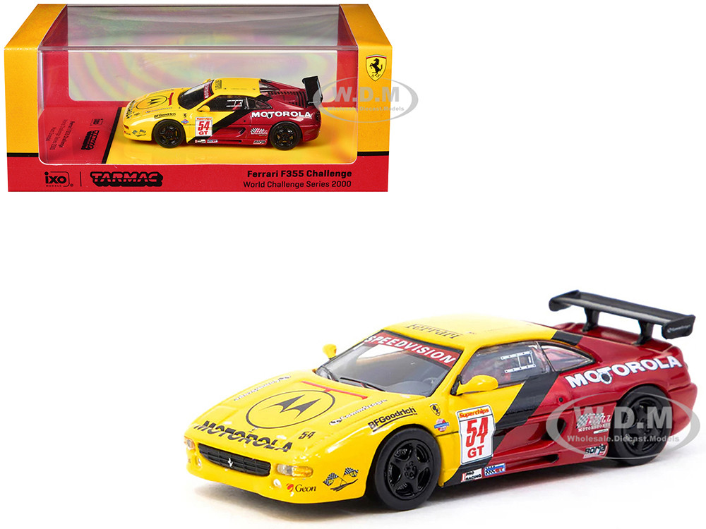 Ferrari F355 Challenge #54 Matt Drendel "World Challenge Series" (2000) "Hobby64" Series 1/64 Diecast Model Car by Tarmac Works diecast model