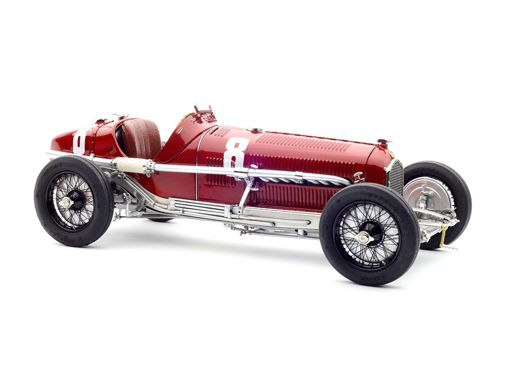 Alfa Romeo Tipo B (P3) #8 Tazio Nuvolari Winner "Italian Grand Prix" (1932) 1/18 Diecast Model Car by CMC diecast model