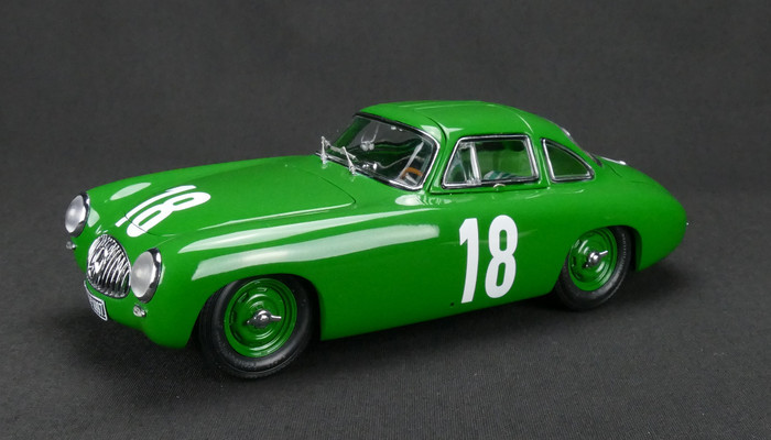 1952 Mercedes 300 SL Great Price of Bern GP #18 Karl Kling Limited Edition to 1500pcs 1/18 Diecast Model Car  by CMC diecast model