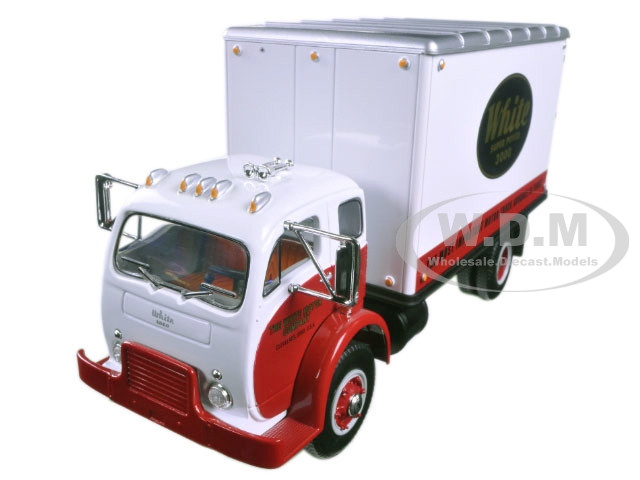 1953 White Super Power 3000 COE Delivery Van 1/34 Diecast Model Car by First Gear diecast model