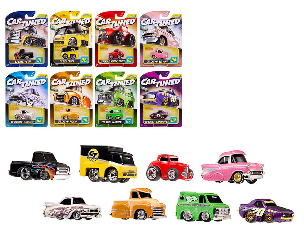 Hobby/Alt 2026 Series 6 Set of 8 Pieces Diecast Model Cars by CarTuned diecast model