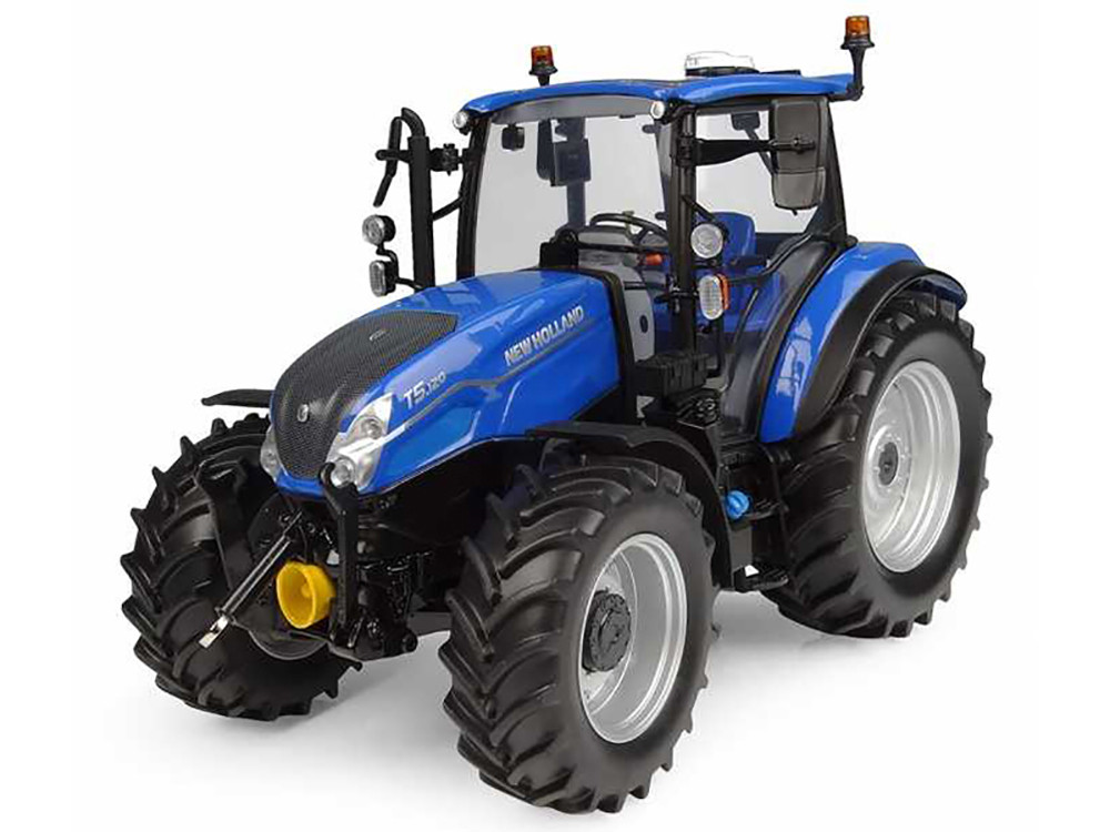 New Holland T5.120 Tractor Dynamic Blue 1/32 Diecast Model by Universal Hobbies diecast model