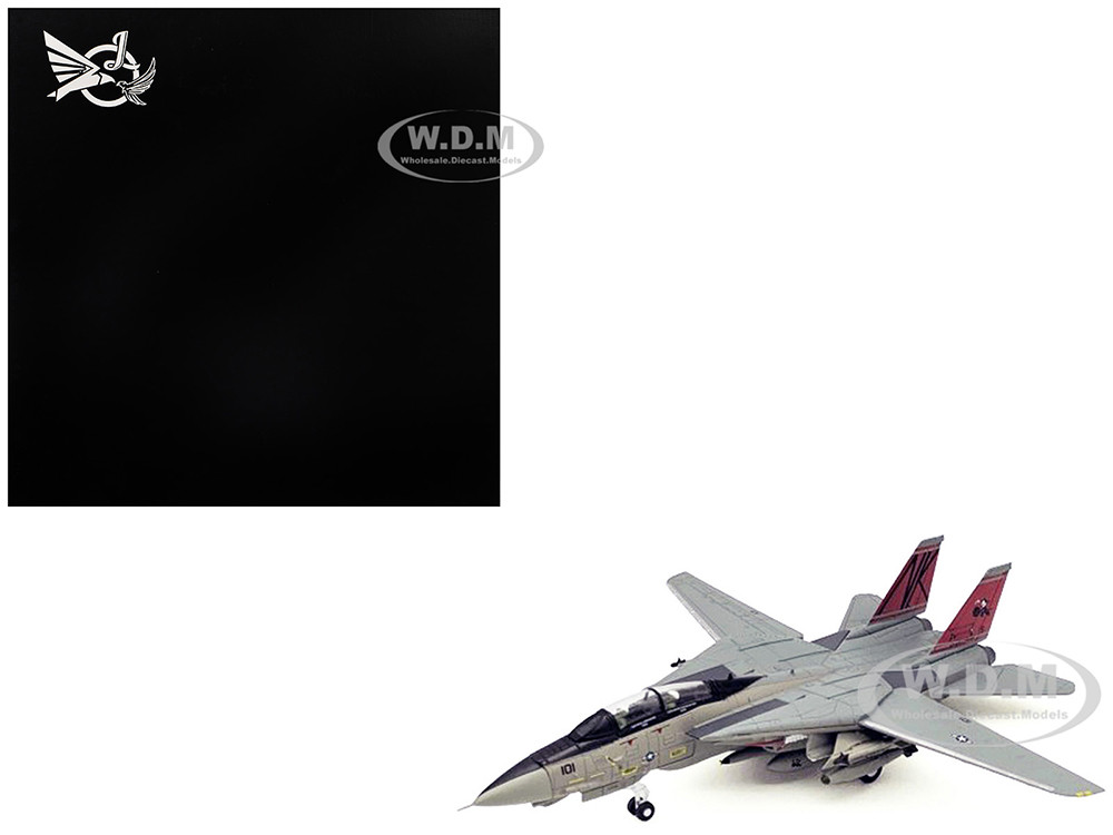 Grumman F-14D Tomcat Aircraft "VF-31, Tomcatters, USS John C. Stennis" (2003) United States Navy 1/100 Diecast Model Airplane diecast model