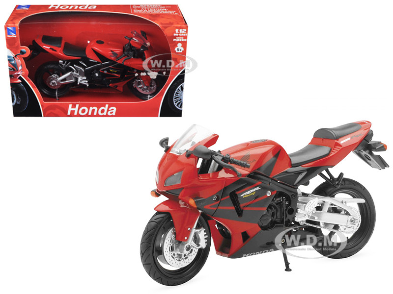 2006 Honda CBR600R Red 1/12 Diecast Motorcycle Model by New Ray diecast model