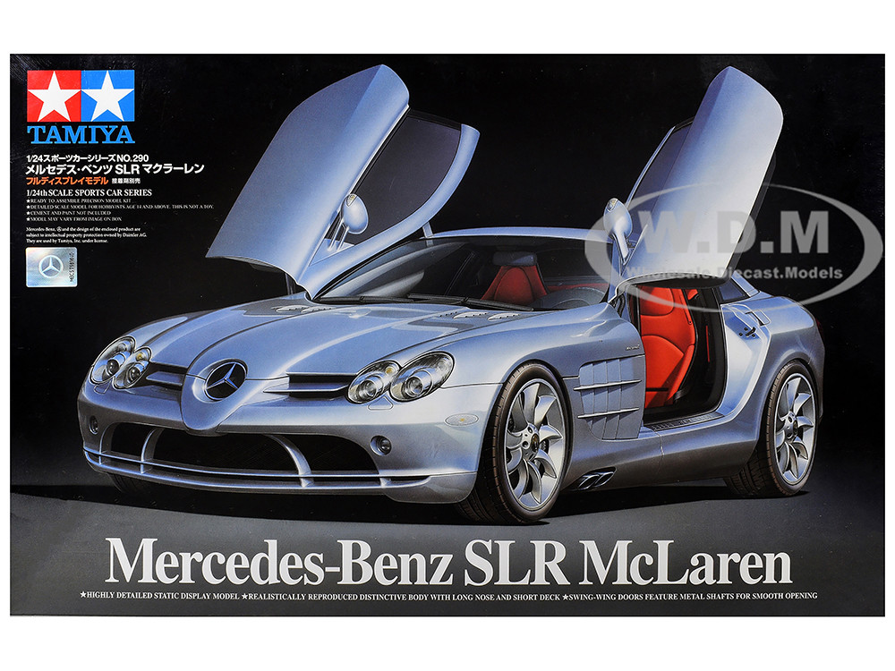 Model Kit Mercedes-Benz SLR McLaren 1/24 Scale Model by Tamiya diecast model