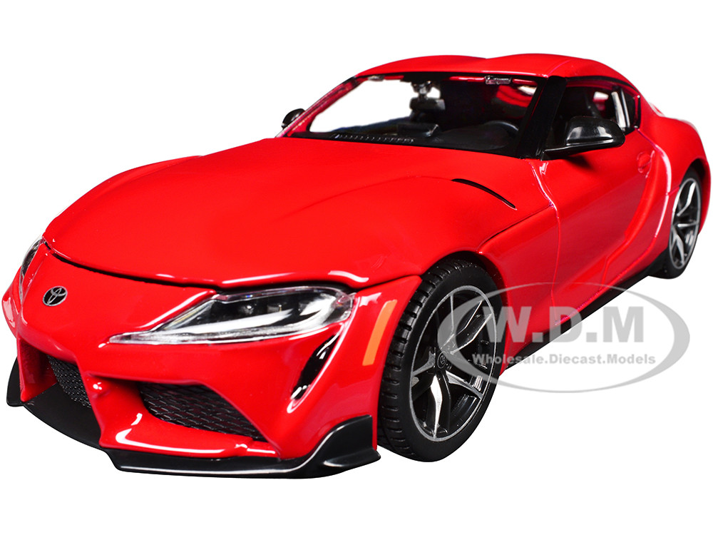 Toyota GR Supra Red "Special Edition" Series 1/24 Diecast Model Car by Maisto diecast model