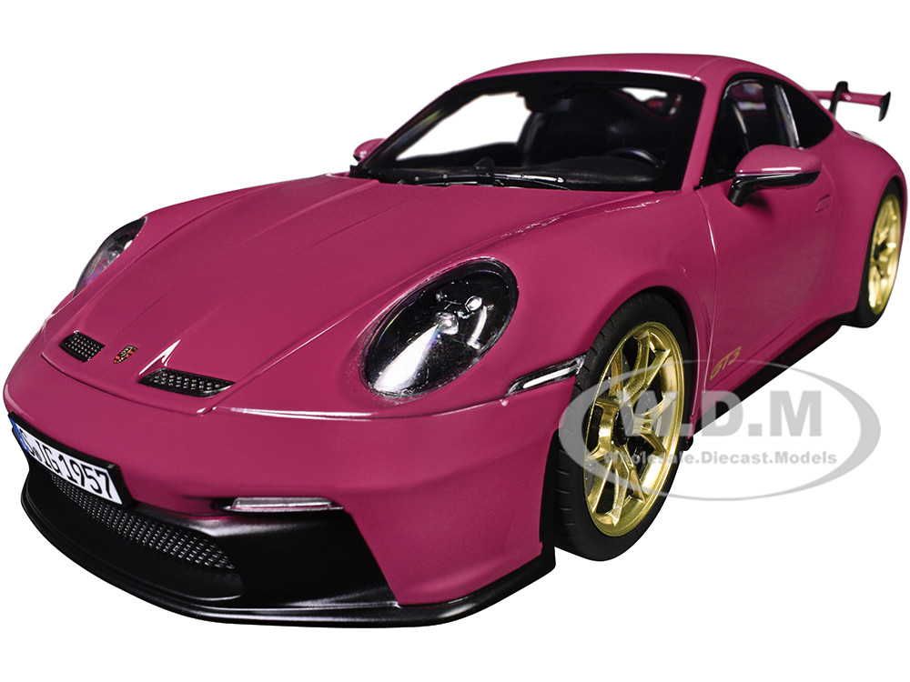 2021 Porsche 911 GT3 Ruby Star Neo 1/18 Diecast Model Car by Norev diecast model