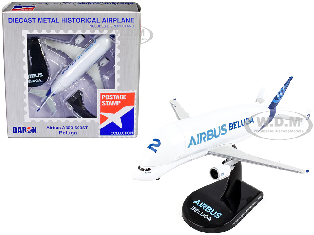 Airbus A300-600ST Beluga Commercial Aircraft "Beluga ST Fleet Aircraft #2" 1/400 Diecast Model Airplane by Postage Stamp diecast model