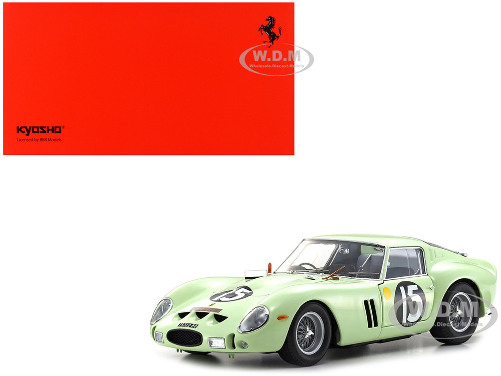 Ferrari 250 GTO #15 Innes Ireland Winner "Goodwood Tourist Trophy" (1962) 1/18 Diecast Model Car by Kyosho diecast model