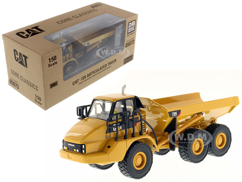 CAT Caterpillar 725 Articulated Truck with Operator "Core Classics Series" 1/50 Diecast Model by Diecast Masters diecast model