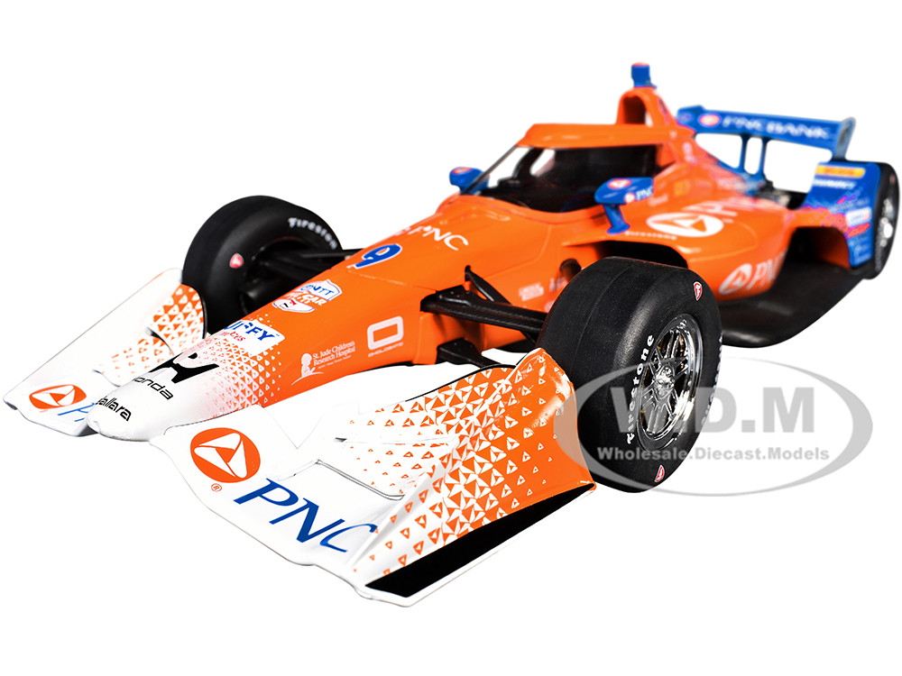 Dallara IndyCar #9 Scott Dixon "PNC Bank" Chip Ganassi Racing (Road Course Configuration) "NTT IndyCar Series" (2026) 1/18 Diecast Model Car by IXO Models diecast model