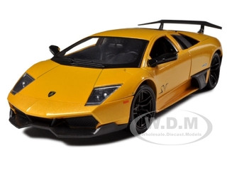 Lamborghini Murcielago LP 670 4 SV Yellow 1/24 Diecast Model Car by Motormax diecast model