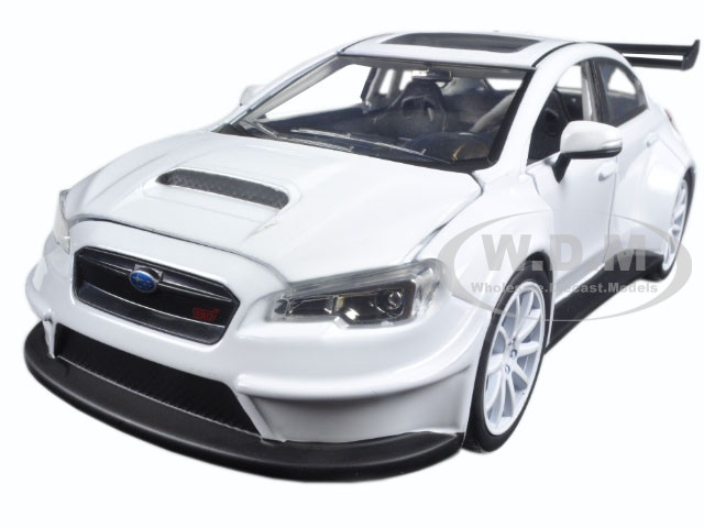 Mr. Little Nobody's Subaru WRX STI White "Fast & Furious F8: The Fate of the Furious" Movie 1/24 Diecast Model Car by Jada diecast model