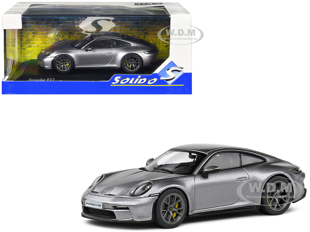 Porsche 911 (992) GT3 Touring GT Silver Metallic 1/43 Diecast Model Car by Solido diecast model