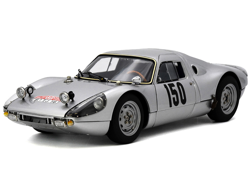 Porsche 904 Carrera GTS #150 Eugen Bohringer - Rolf Wutherich 2nd Place "Rallye Monte Carlo" (1965) Limited Edition to 1500 pieces Worldwide 1/18 Diecast Model Car by CMC diecast model