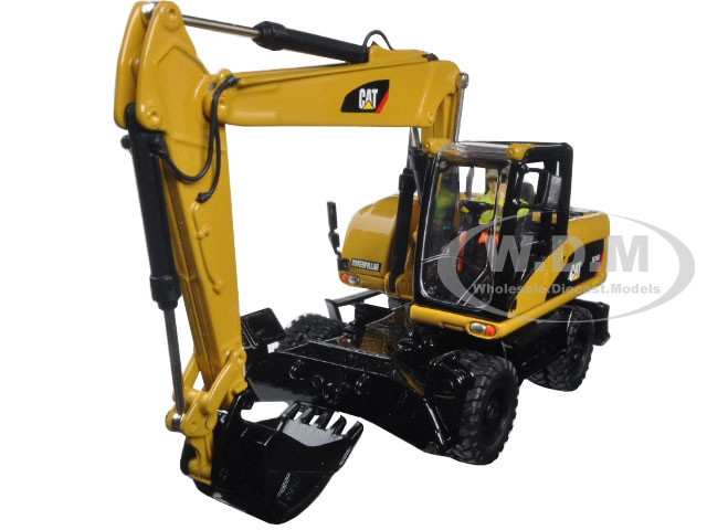 CAT Caterpillar M316D Wheel Excavator with Operator "Core Classics Series" 1/50 Diecast Model  by Diecast Masters diecast model