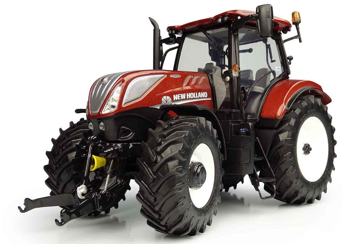 New Holland T7.225 "Terracotta Edition" Tractor Limited Edition to 1,000 pieces Worldwide 1/32 Diecast Model by Universal Hobbies diecast model