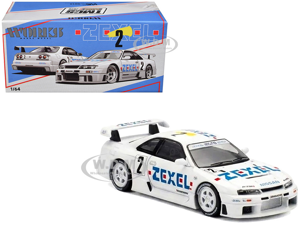 Nissan Skyline GT-R (R33) RHD (Right Hand Drive) #2 Zexel "All Japan Grand Touring Car Championship" (1995) "The Model Car Show Malaysia 2026" 1/64 Diecast Model Car by Works Model diecast model