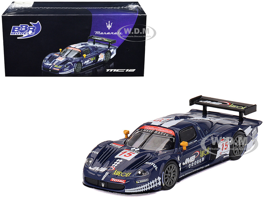Maserati MC12 Competizione #15 Ben Aucott - Alain Ferte - Stephane Daoudi "JMB Racing" "24 Hours of Spa" (2008) 1/64 Diecast Model Car by BBR diecast model