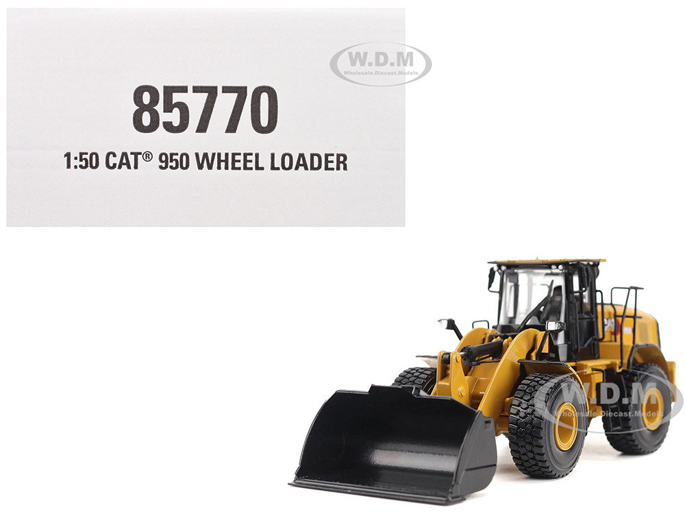 CAT Caterpillar 950 Wheel Loader Yellow "High Line" Series 1/50 Diecast Model by Diecast Masters diecast model