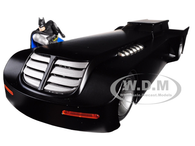 Batmobile with Batman Diecast Figure "Animated Series" DC Comics Series 1/24 Diecast Model Car by Jada diecast model