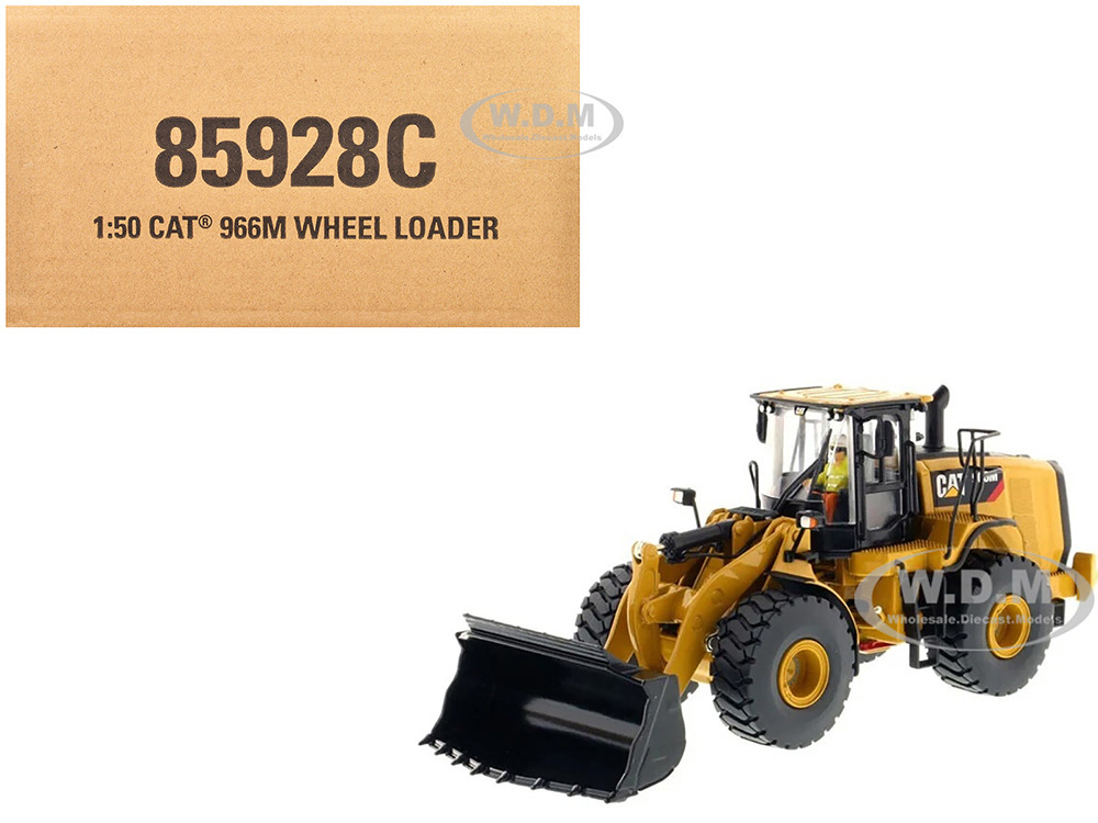 CAT Caterpillar 966M Wheel Loader with Operator "Core Classics Series" 1/50 Diecast Model  by Diecast Masters diecast model