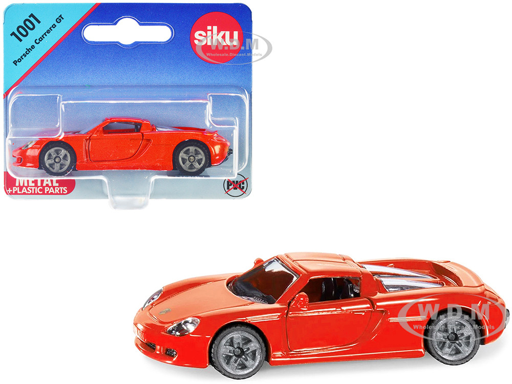 Porsche Carrera GT Red Diecast Model Car by Siku diecast model