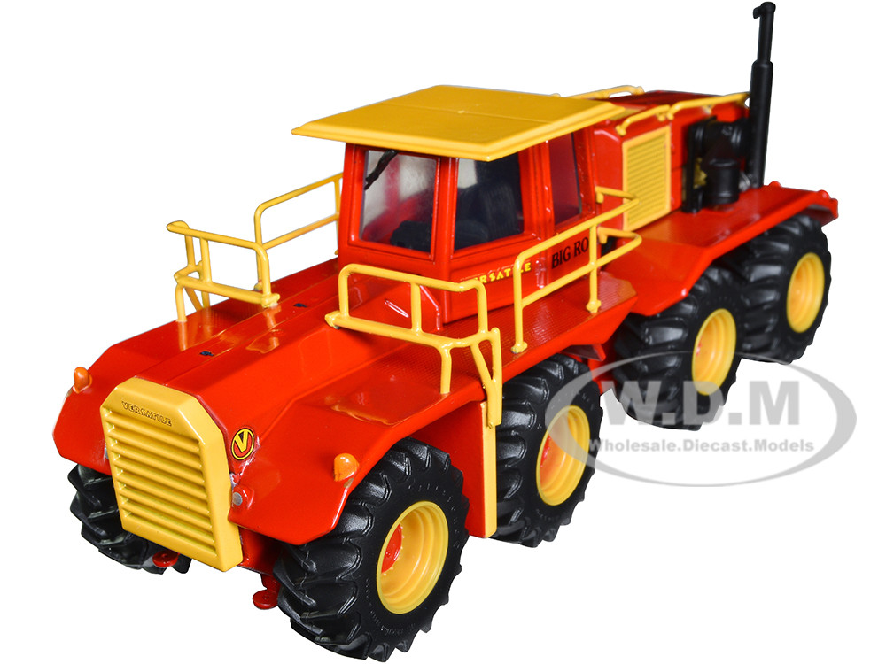 Versatile "Big Roy" 1080 Tractor (Restoration Version) Red and Yellow 1/64 Diecast Model by First Gear diecast model