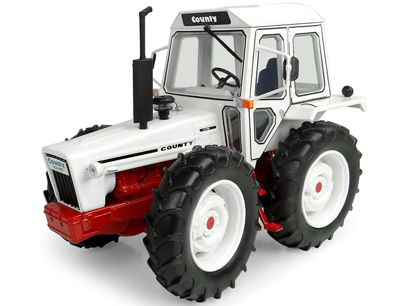 Ford County 1174 White and Red Tractor Limited Edition to 1,000 pieces Worldwide 1/32 Diecast Model by Universal Hobbies diecast model