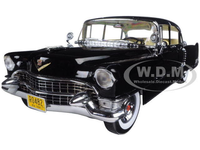 1955 Cadillac Fleetwood Series 60 Special Black "The Godfather" (1972) Movie 1/18 Diecast Model Car by Greenlight diecast model