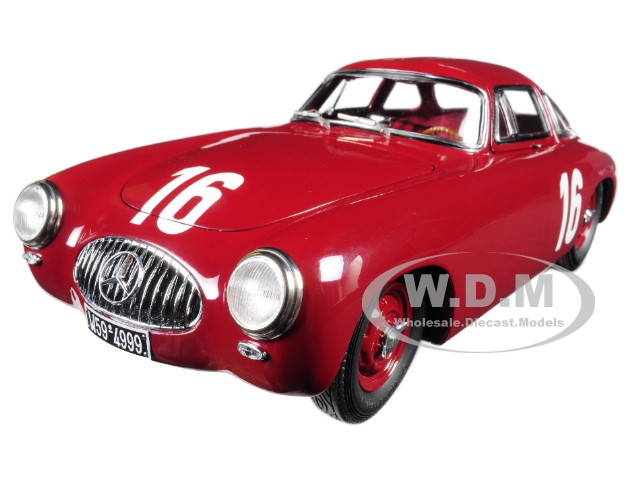 Mercedes Benz 300SL (W194) #16 Rudolf Caracciola Grand Prix of Bern (1952) Limited Edition to 1500 pieces Worldwide 1/18 Diecast Model Car by CMC diecast model