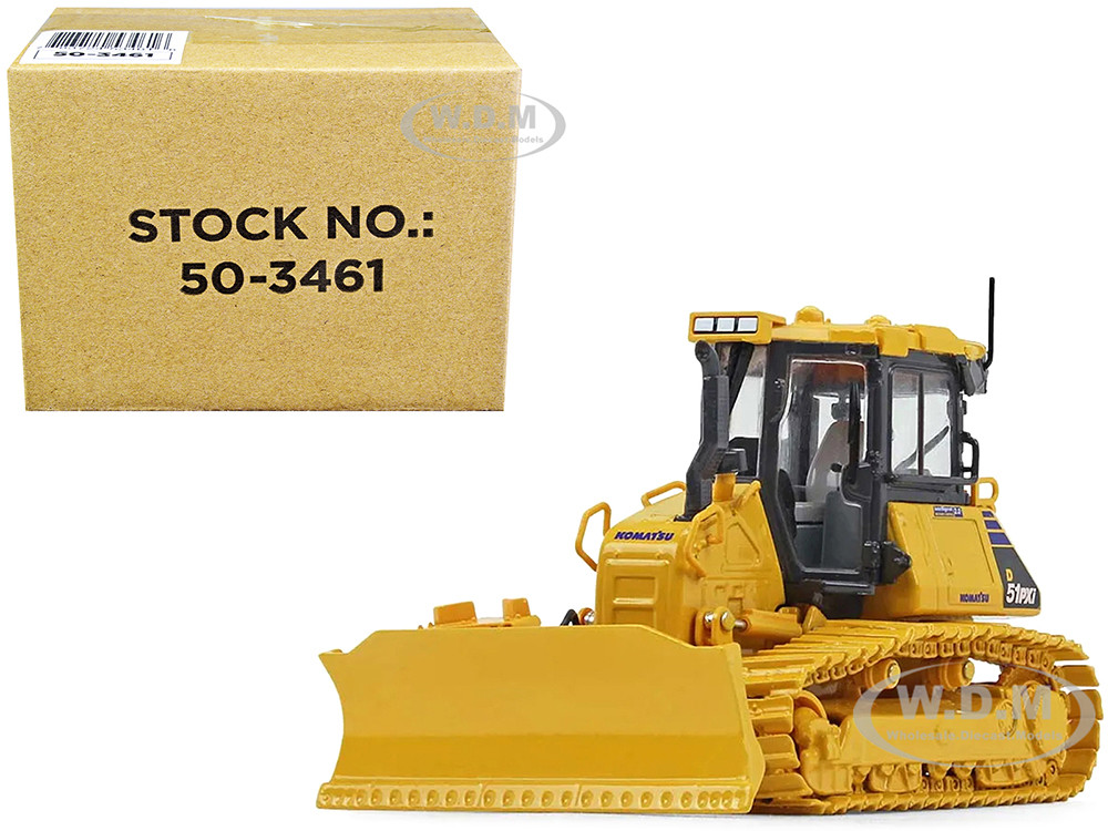 Komatsu D51PXi-24 Dozer with Hitch 1/50 Diecast Model by First Gear diecast model