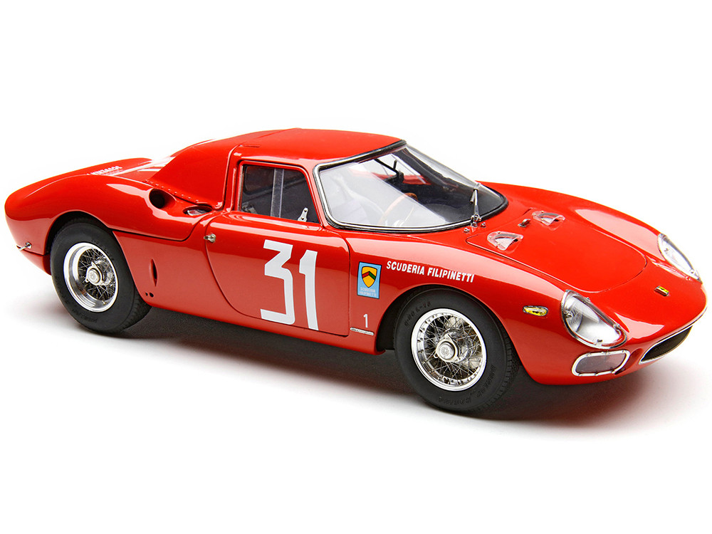 Ferrari 250 LM #31 Nino Vaccarella Winner "Monza Intereuropa" (1964) Limited Edition to 1500 pieces Worldwide 1/18 Diecast Model Car by CMC diecast model