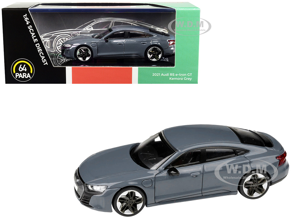 2021 Audi RS e-tron GT Kemora Gray 1/64 Diecast Model Car by Paragon Models diecast model