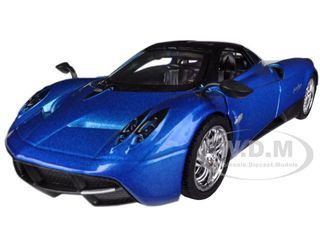 Pagani Huayra Blue 1/24 Diecast Model Car by Motormax diecast model