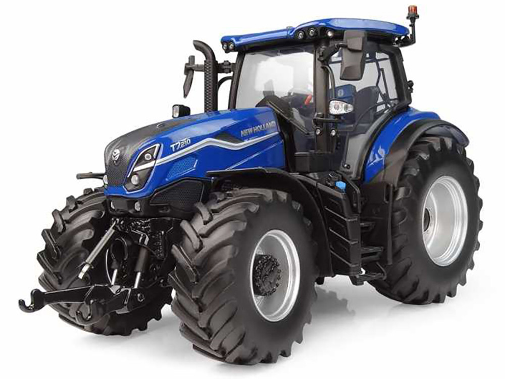 New Holland T7.210 Tractor Dynamic Blue 1/32 Diecast Model by Universal Hobbies diecast model