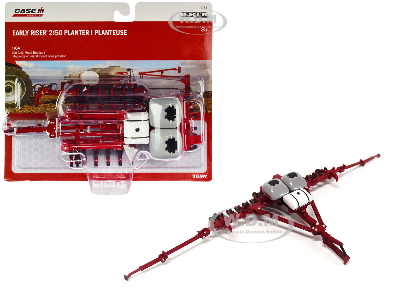Case IH Early Riser 2150 16-Row Planter 1/64 Diecast Model by ERTL TOMY diecast model