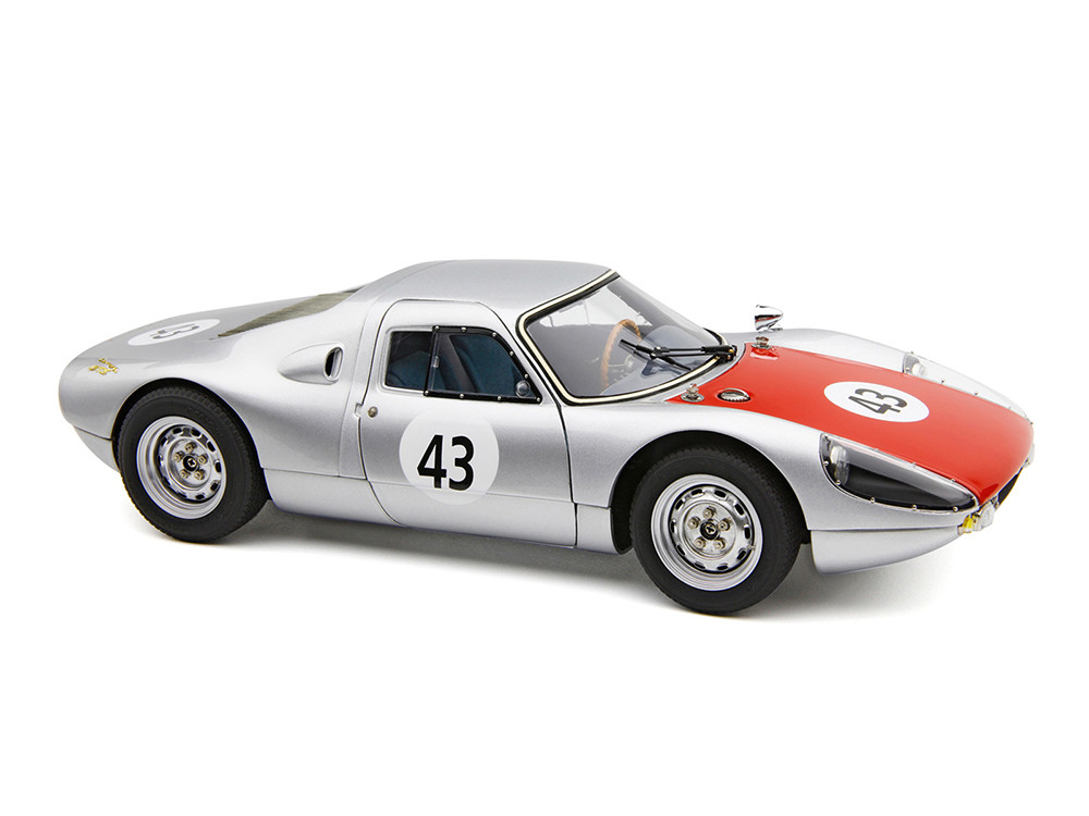 Porsche 904 Carrera GTS #43 Leon Dernier "500 km Spa" (1965) Limited Edition to 1500 pieces Worldwide 1/18 Diecast Model Car by CMC diecast model