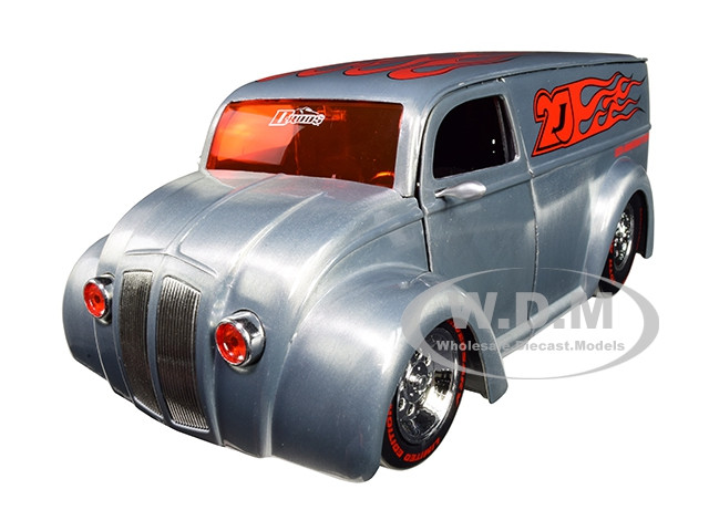 Div Cruizer Van Metal Raw "D-Rods" "Jada 20th Anniversary" 1/24 Diecast Model Car by Jada diecast model
