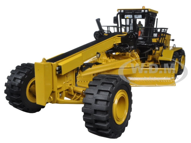 CAT Caterpillar 24M Motor Grader with Operator "Core Classics Series" 1/50 Diecast Model by Diecast Masters diecast model