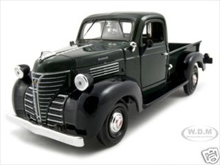 1941 Plymouth Pickup Green 1/24 Diecast Model Car by Motormax diecast model