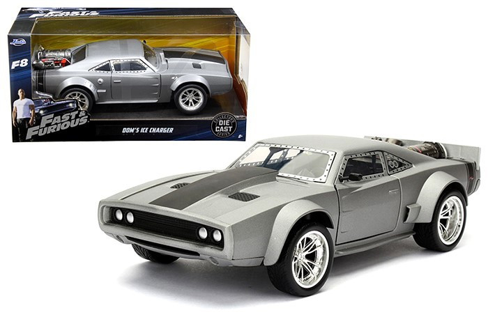 Dom's Ice Charger Fast & Furious F8 "The Fate of the Furious" Movie 1/24 Diecast Model Car by Jada diecast model