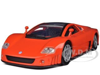 Volkswagen Nardo W12 Orange 1/24 Diecast Car Model by Motormax diecast model