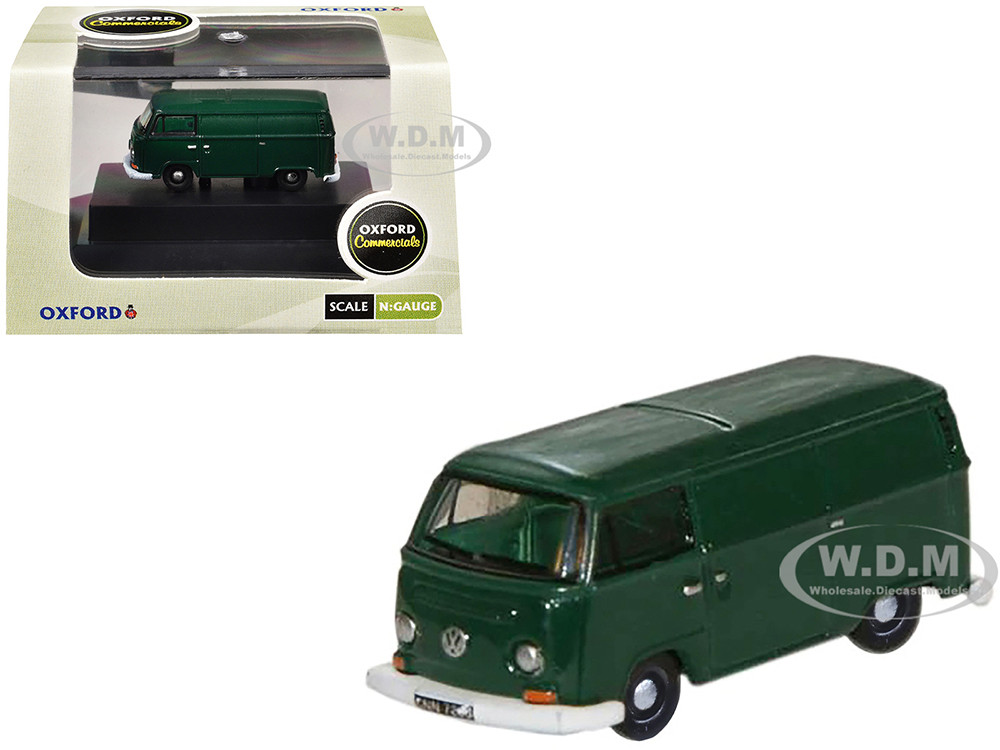 Volkswagen T2 Van Peru Green 1/148 (N) Scale Diecast Model Car by Oxford Diecast diecast model