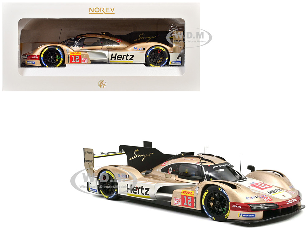 Porsche 963 #12 Callum Ilott - Will Stevens "Hertz Team Jota" Winner "6 Hours of Spa-Francorchamps" (2024) 1/18 Diecast Model Car by Norev diecast model