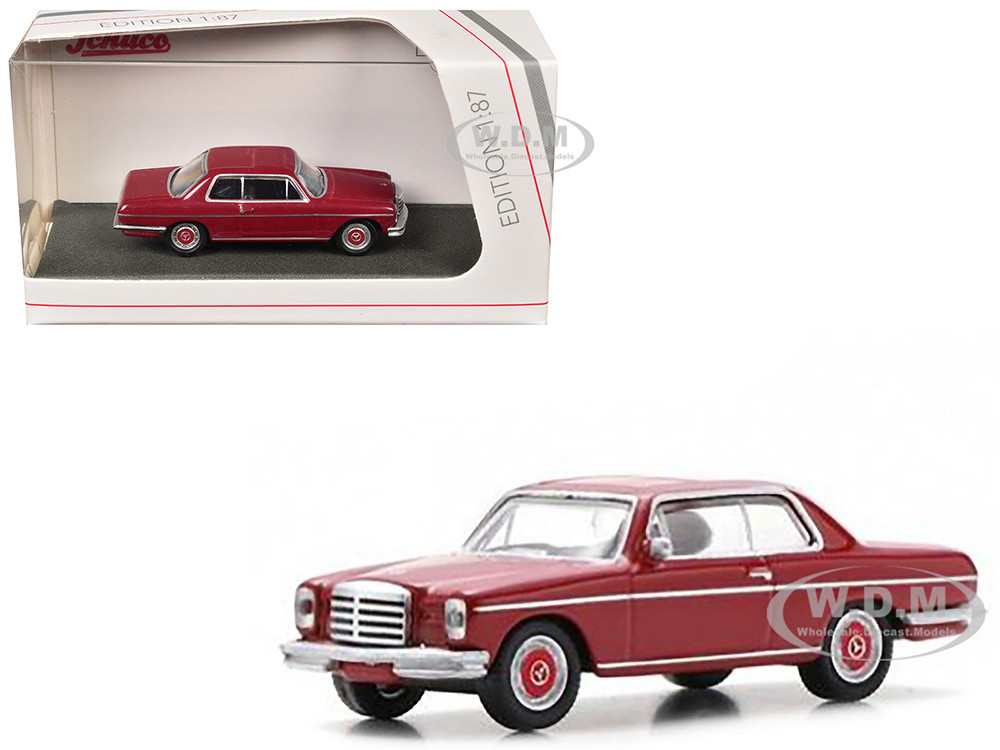 Mercedes-Benz /8 (W114) Coupe Red 1/87 (HO) Diecast Model Car by Schuco diecast model