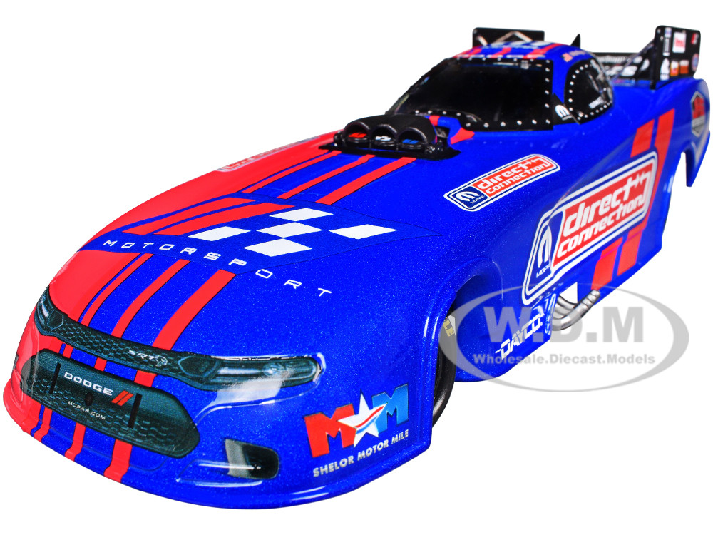 Dodge Charger NHRA Funny Car Matt Hagan "MOPAR Direct Connection" (2025) Limited Edition 1/24 Diecast Model Car by Auto World diecast model