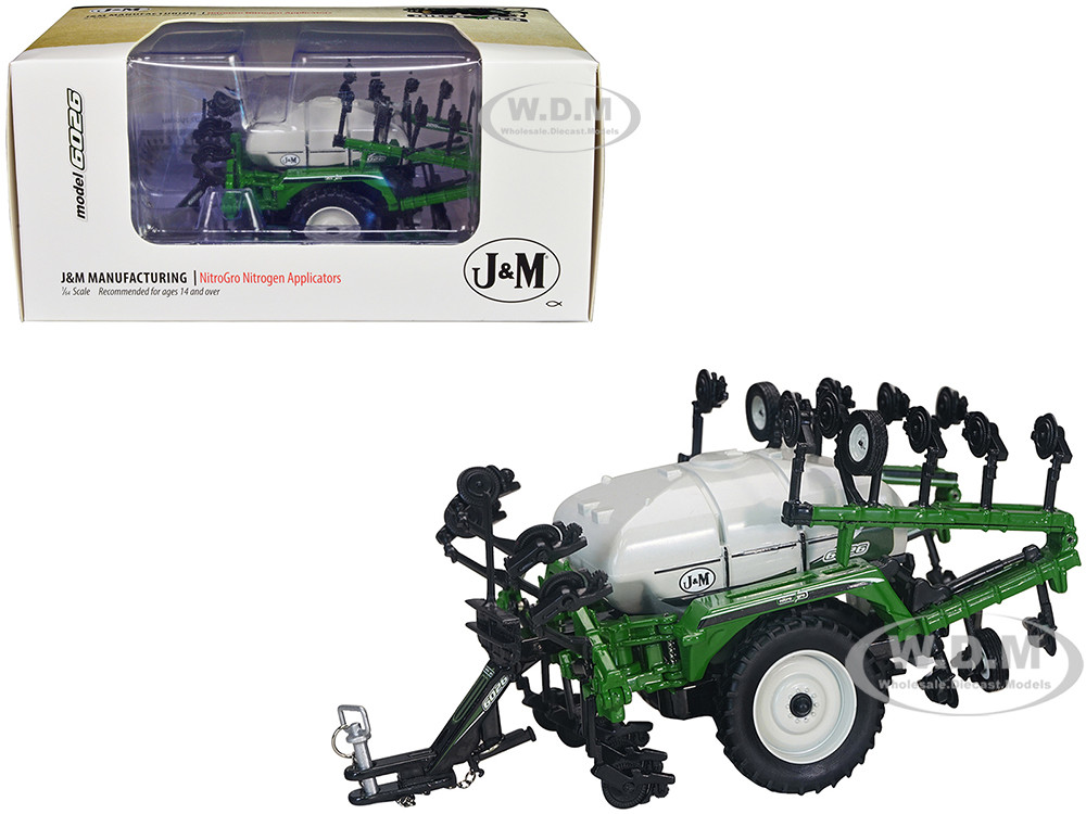 J&M Manufacturing 6026 NitroGro Nitrogen Applicator Green 1/64 Diecast Model by SpecCast diecast model