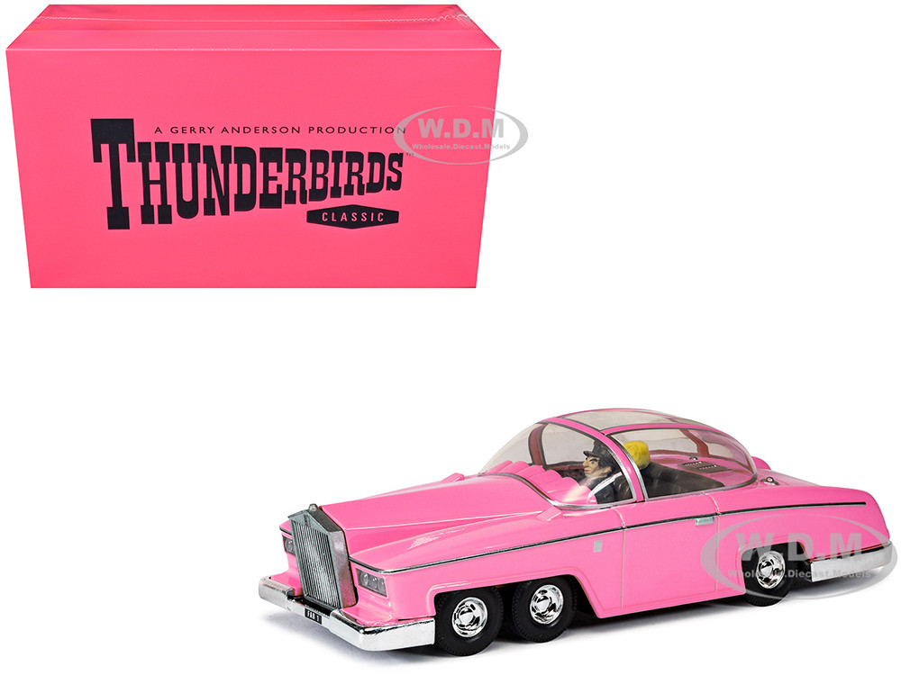 Rolls Royce FAB 1 Pink with Figures "Thunderbirds" (1965-1966) TV Series "F.A.B. Collection" Diecast Model Car by Corgi diecast model