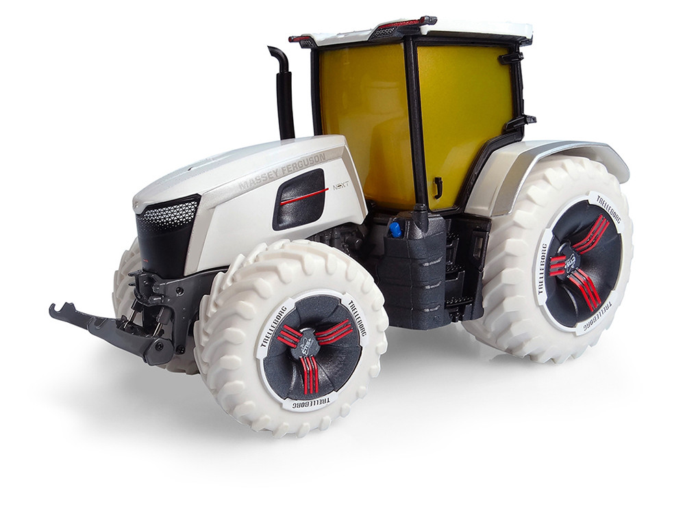 Massey Ferguson NEXT Concept Tractor White 1/32 Diecast Model by Universal Hobbies diecast model